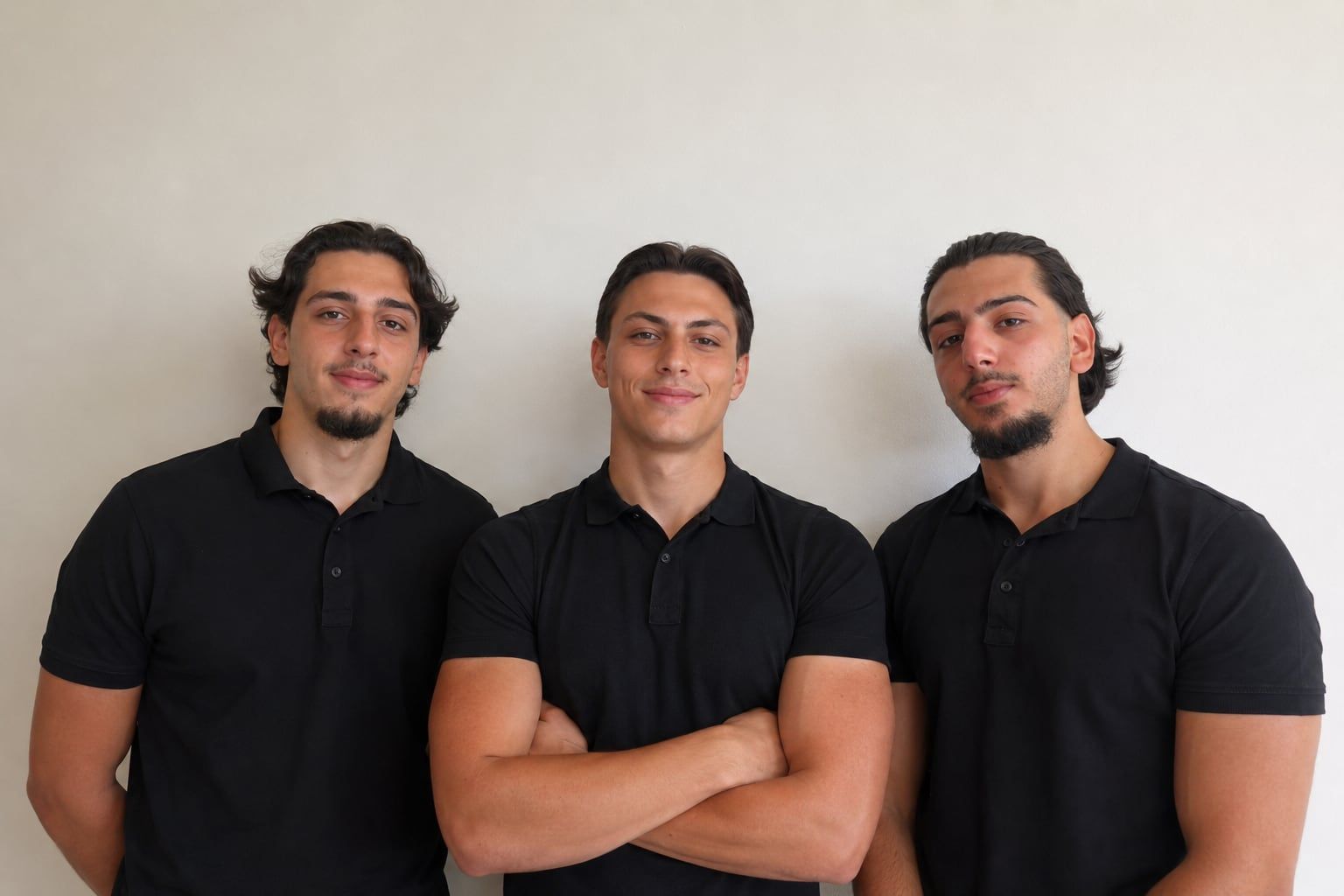 Das Gründerteam von Velaro Systems: Nikita Jaroschenko, Patrick Marsak und Adrian Ben Uygun