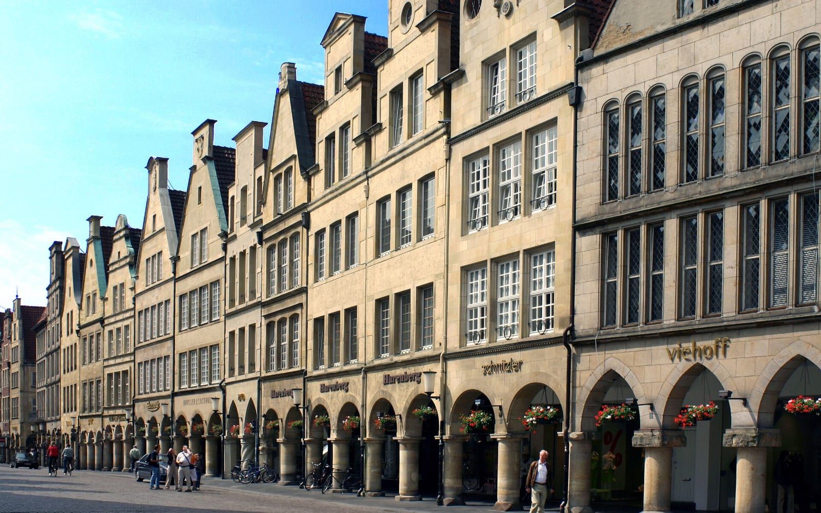 Prinzipalmarkt in Münster – Velaro Systems, Agentur für Webdesign & SEO in Münster, im Bild der Prinzipalmarkt